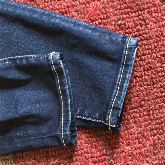 American Eagle Dark Wash Super Stretch Jeggings - Picture 5 of 8